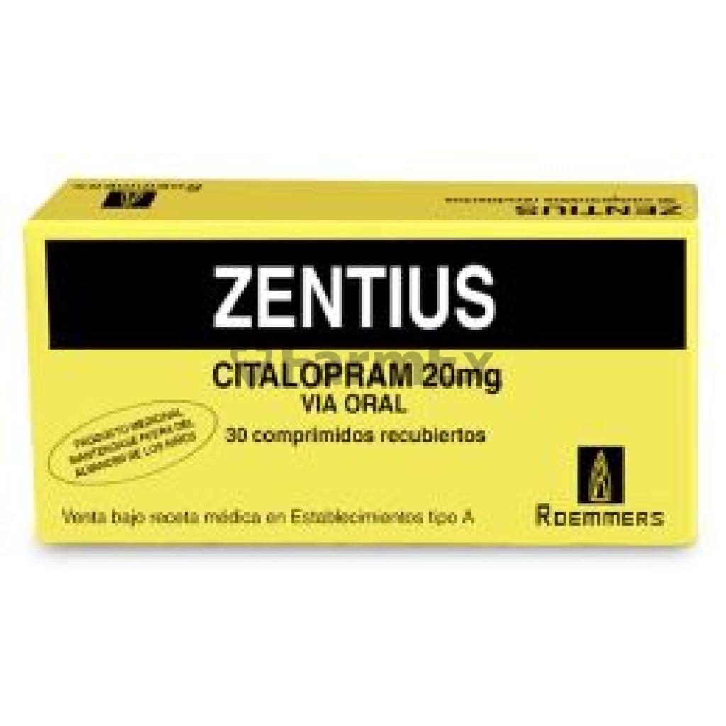 Zentius 20 mg x 30 comprimidos Roemmers